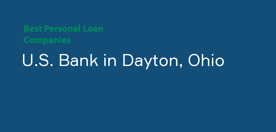 U.S. Bank in Ohio, Dayton