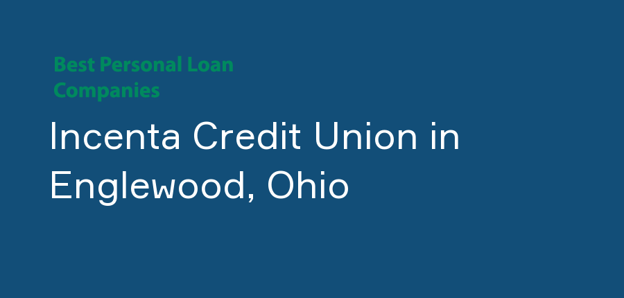 Incenta Credit Union in Ohio, Englewood