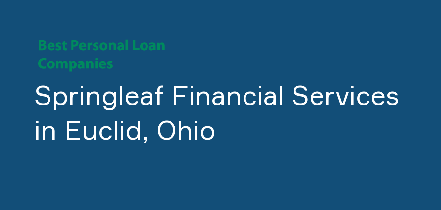 Springleaf Financial Services in Ohio, Euclid