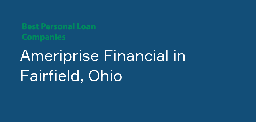 Ameriprise Financial in Ohio, Fairfield