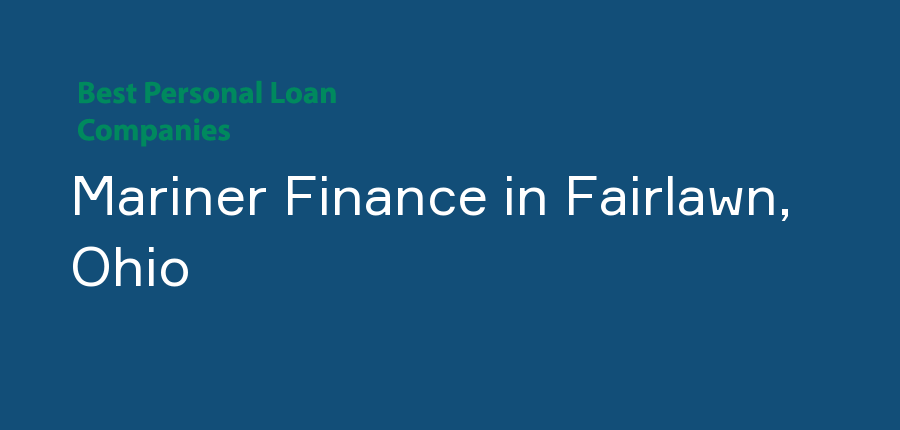 Mariner Finance in Ohio, Fairlawn