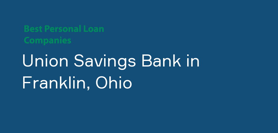 Union Savings Bank in Ohio, Franklin