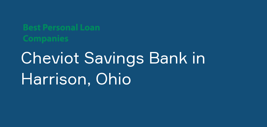 Cheviot Savings Bank in Ohio, Harrison
