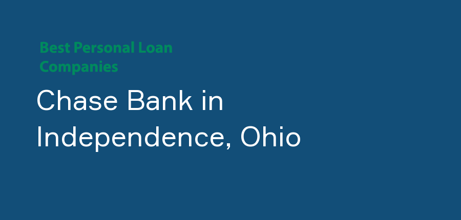 Chase Bank in Ohio, Independence