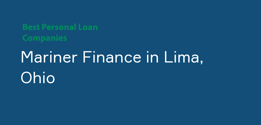 Mariner Finance in Ohio, Lima