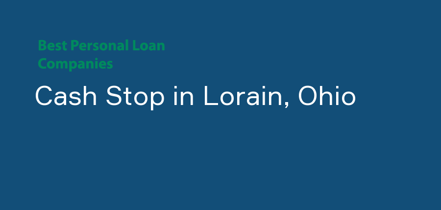 Cash Stop in Ohio, Lorain