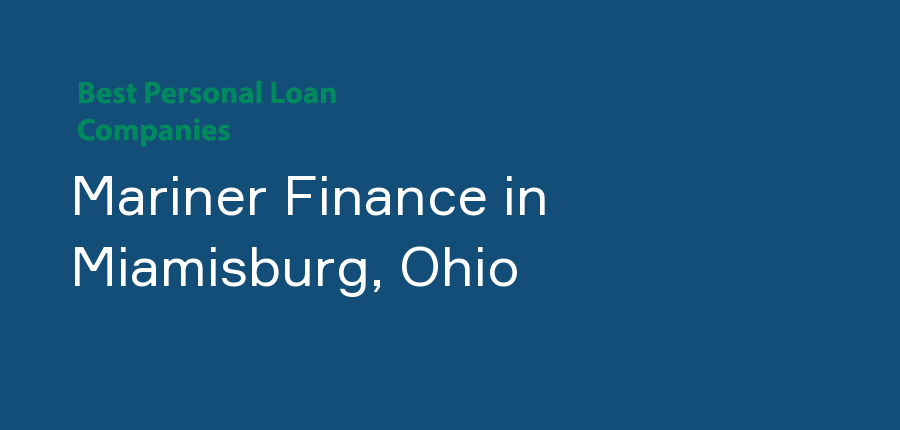 Mariner Finance in Ohio, Miamisburg