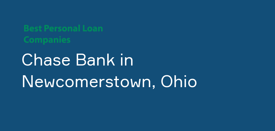 Chase Bank in Ohio, Newcomerstown