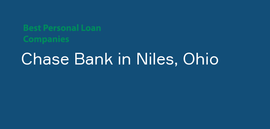Chase Bank in Ohio, Niles