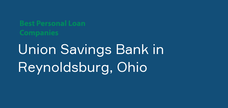 Union Savings Bank in Ohio, Reynoldsburg
