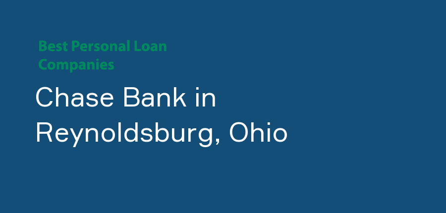 Chase Bank in Ohio, Reynoldsburg