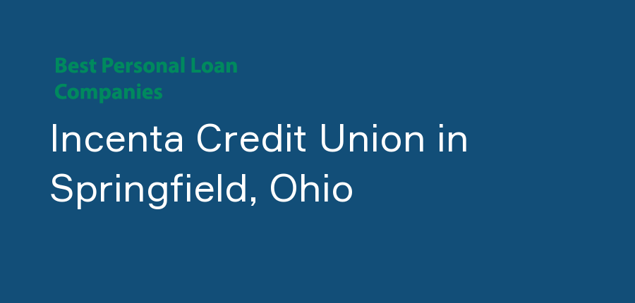 Incenta Credit Union in Ohio, Springfield