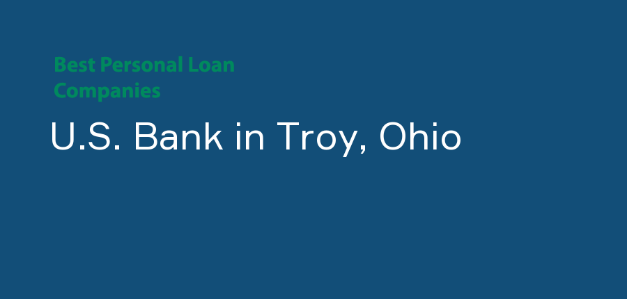 U.S. Bank in Ohio, Troy