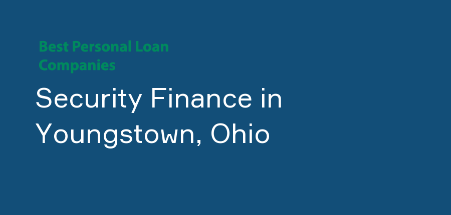 Security Finance in Ohio, Youngstown
