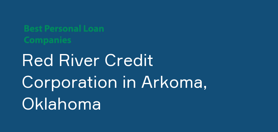 Red River Credit Corporation in Oklahoma, Arkoma