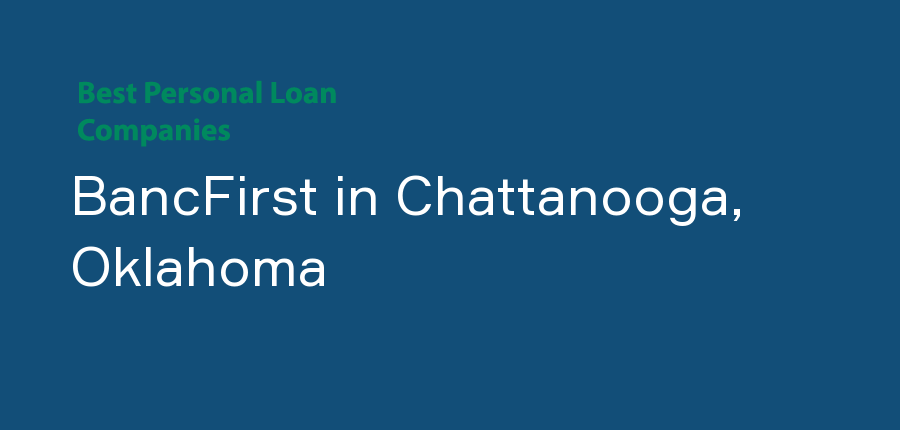 BancFirst in Oklahoma, Chattanooga