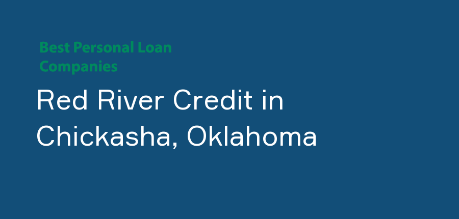 Red River Credit in Oklahoma, Chickasha