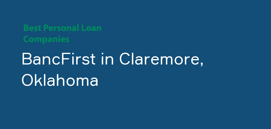 BancFirst in Oklahoma, Claremore