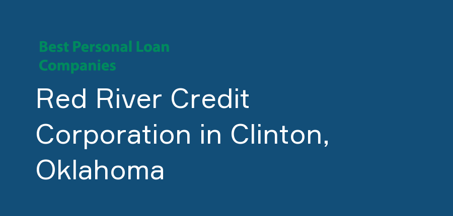 Red River Credit Corporation in Oklahoma, Clinton