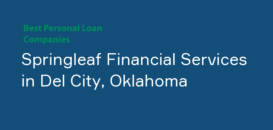 Springleaf Financial Services in Oklahoma, Del City