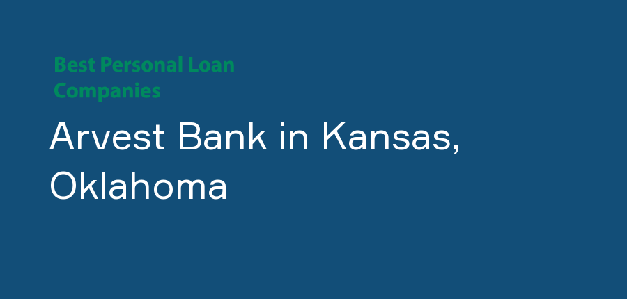 Arvest Bank in Oklahoma, Kansas