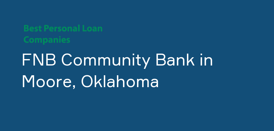 FNB Community Bank in Oklahoma, Moore