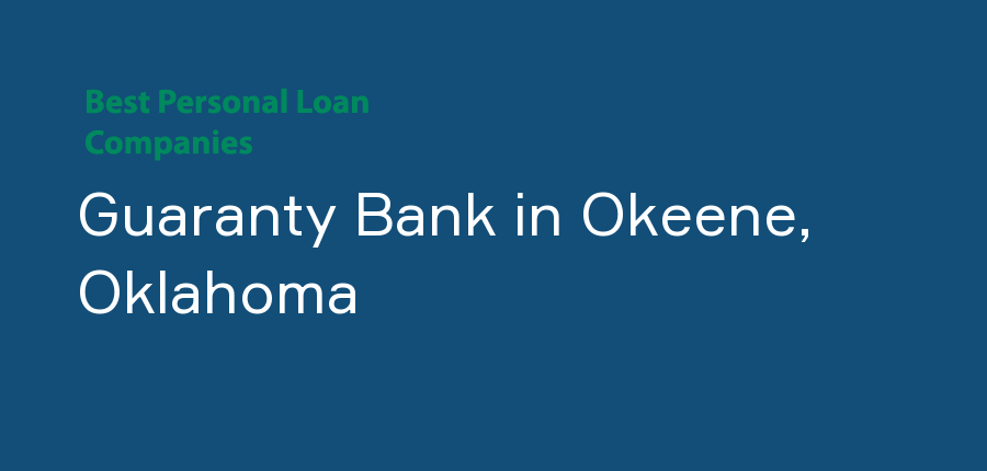 Guaranty Bank in Oklahoma, Okeene