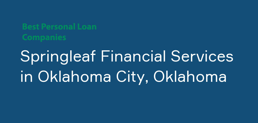 Springleaf Financial Services in Oklahoma, Oklahoma City