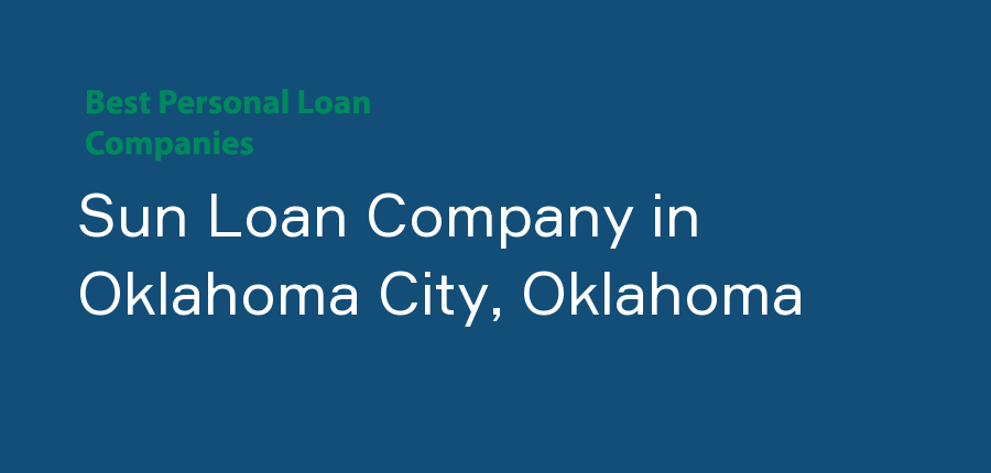 Sun Loan Company in Oklahoma, Oklahoma City