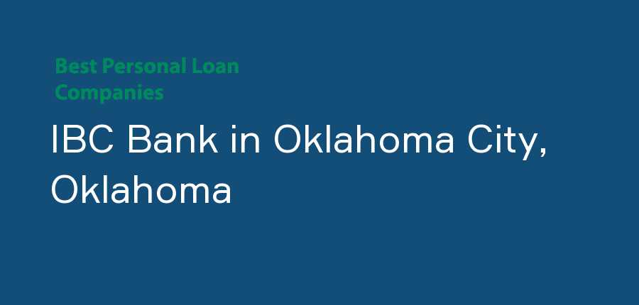 IBC Bank in Oklahoma, Oklahoma City