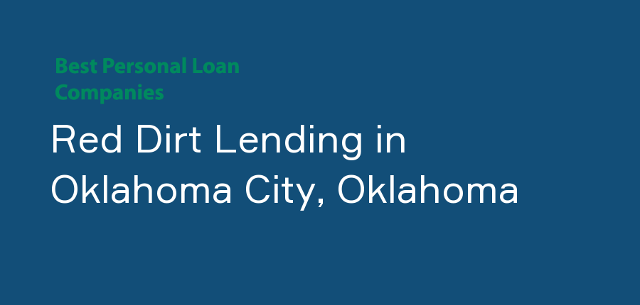 Red Dirt Lending in Oklahoma, Oklahoma City