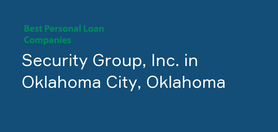 Security Group, Inc. in Oklahoma, Oklahoma City