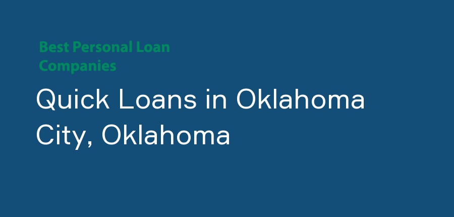 Quick Loans in Oklahoma, Oklahoma City