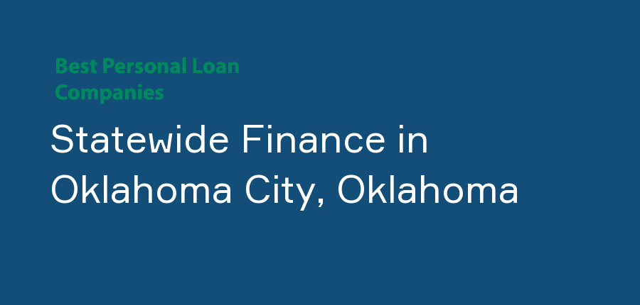 Statewide Finance in Oklahoma, Oklahoma City