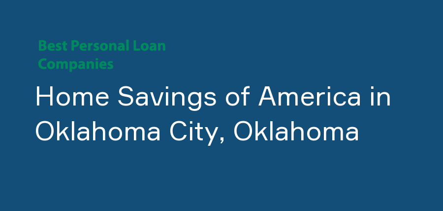 Home Savings of America in Oklahoma, Oklahoma City