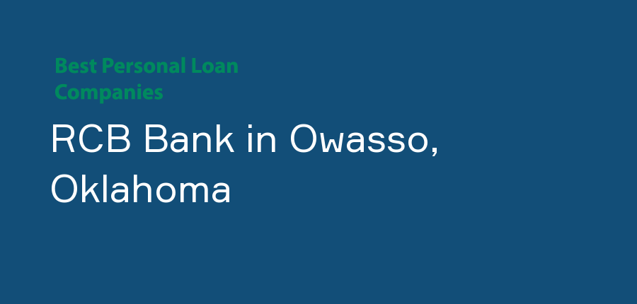 RCB Bank in Oklahoma, Owasso