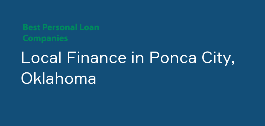 Local Finance in Oklahoma, Ponca City