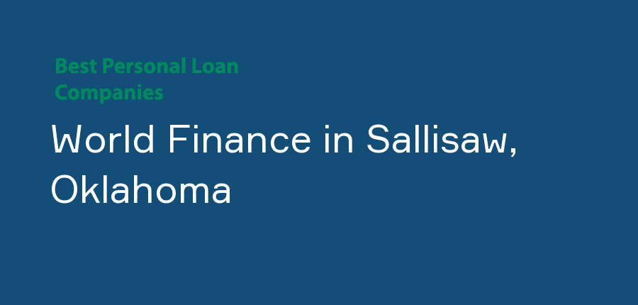World Finance in Oklahoma, Sallisaw
