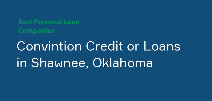 Convintion Credit or Loans in Oklahoma, Shawnee