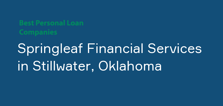 Springleaf Financial Services in Oklahoma, Stillwater