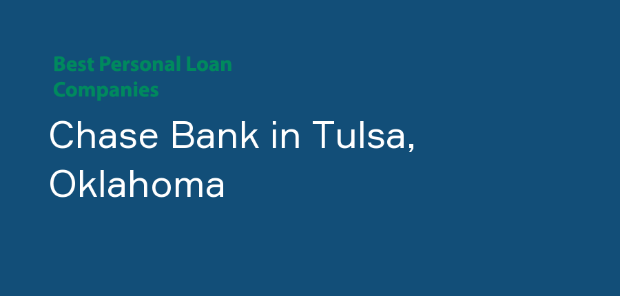 Chase Bank in Oklahoma, Tulsa