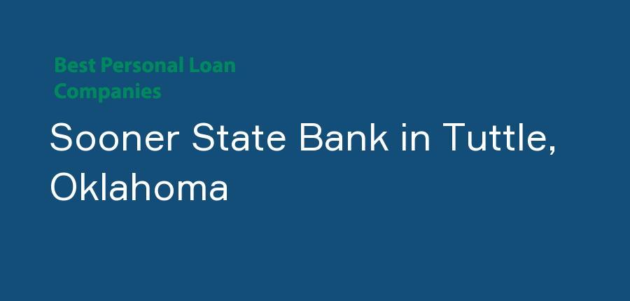 Sooner State Bank in Oklahoma, Tuttle