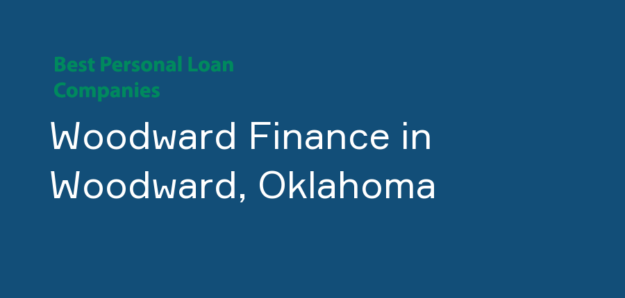 Woodward Finance in Oklahoma, Woodward