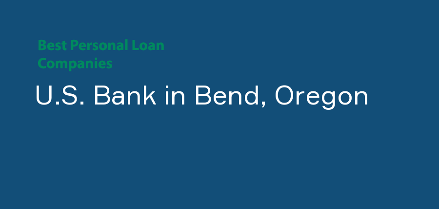 U.S. Bank in Oregon, Bend
