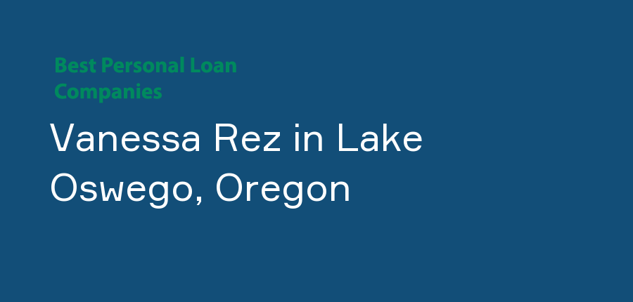 Vanessa Rez in Oregon, Lake Oswego