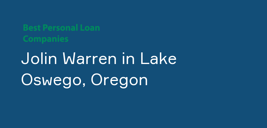 Jolin Warren in Oregon, Lake Oswego