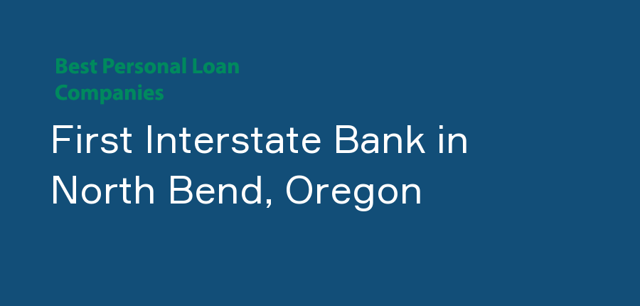 First Interstate Bank in Oregon, North Bend
