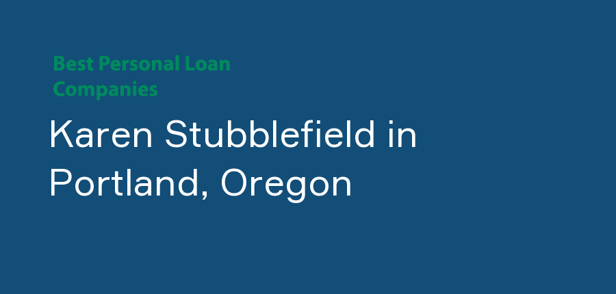 Karen Stubblefield in Oregon, Portland