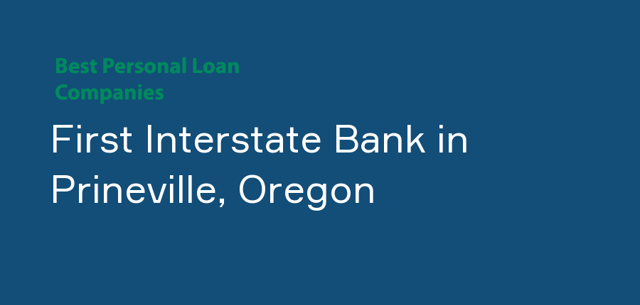 First Interstate Bank in Oregon, Prineville