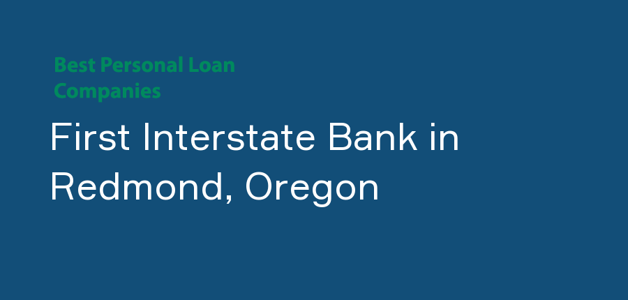 First Interstate Bank in Oregon, Redmond